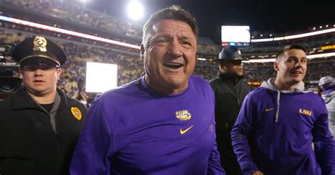 Ed Orgeron Gets Engaged, Shares Photos of His .